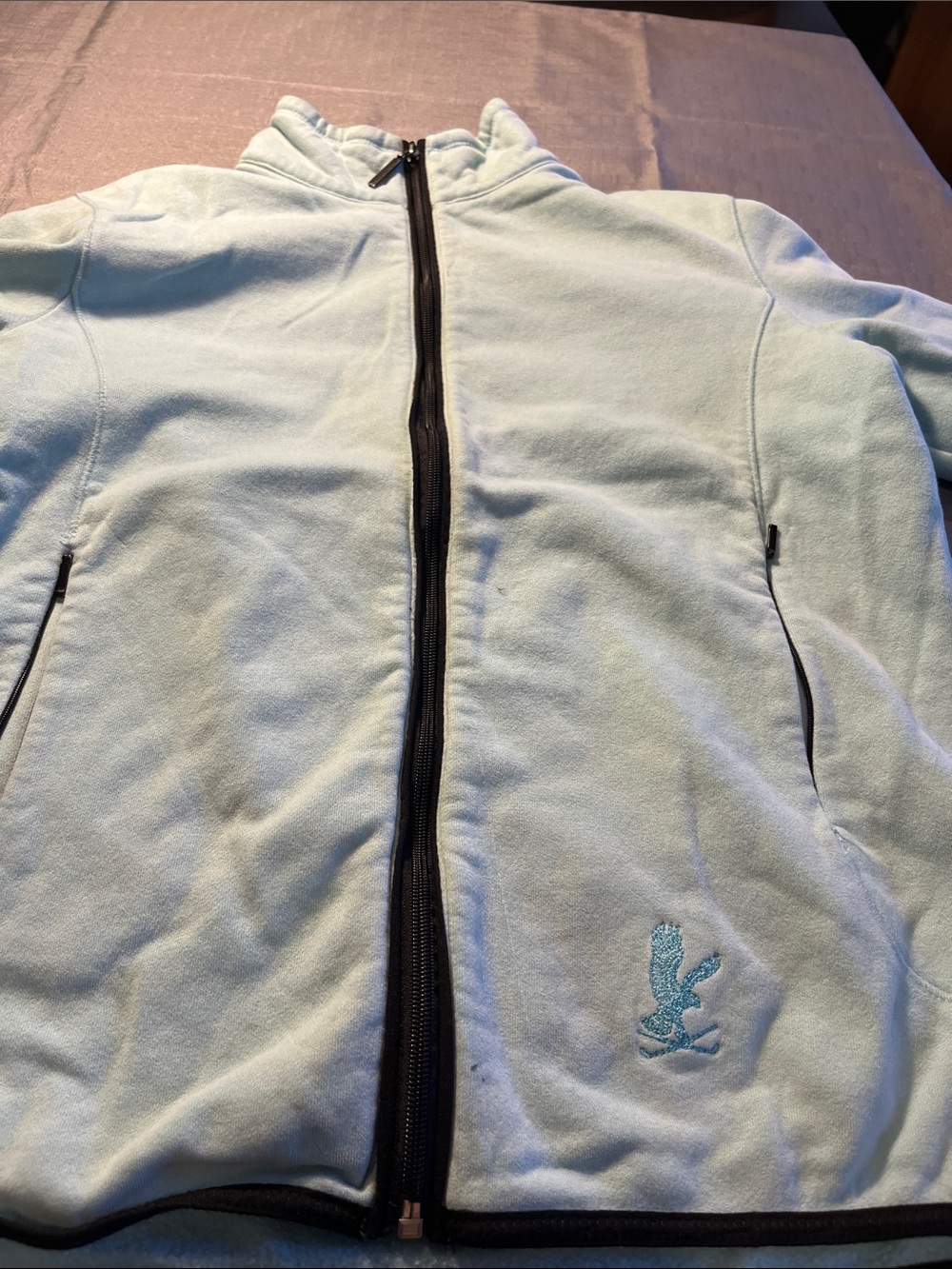 Gear For Sports Light Aqua Fleece Half-Zip Pullover